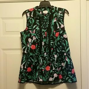 Kate Spade Peplum Blouse